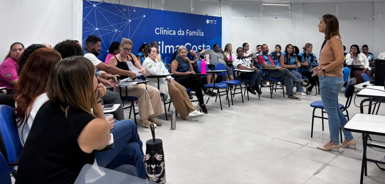 Reunião Geral da Clínica da Família Wilma Costa e Apresentação da Estação Otics Evandro Freire
