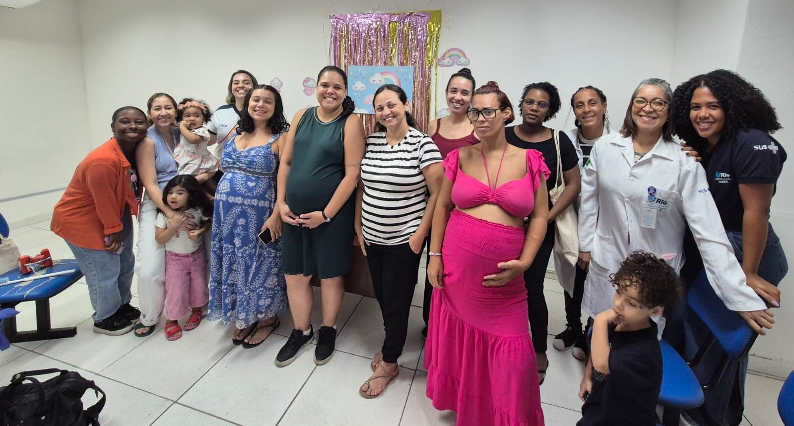 Roda de Gestantes no CMS Newton Alves Cardozo