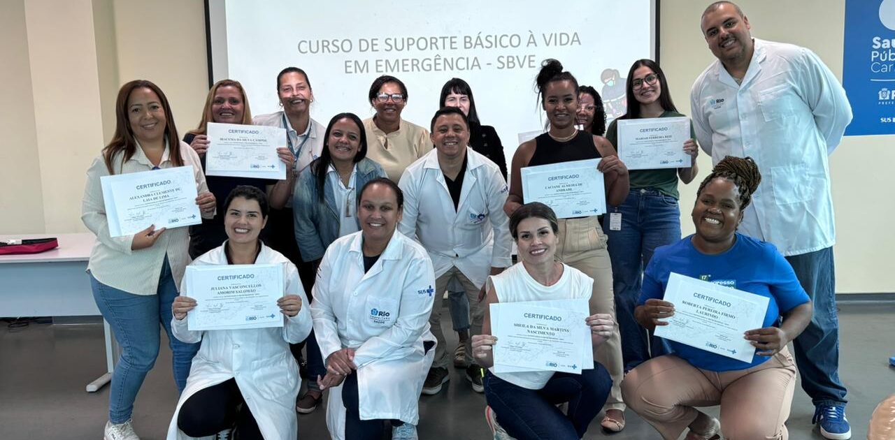 29ª turma do Curso de Suporte Básico à Vida em Emergências (SBVE)