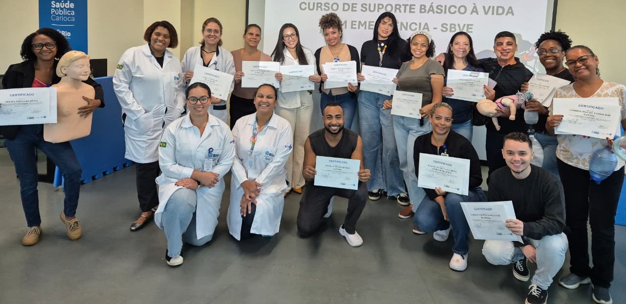 41ª Turma do Curso de Suporte Básico à Vida em Emergência (SBVE)