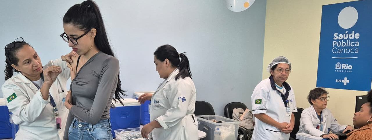 Campanha Nacional de Vacinação no Hospital Municipal Evandro Freire