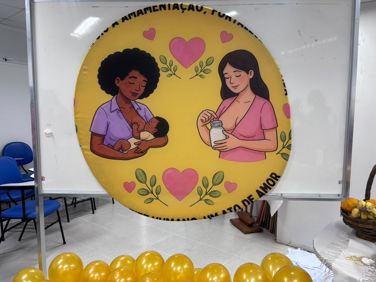 Inauguração da sala de apoio à amamentação da mãe trabalhadora – Clínica da Família Wilma Costa