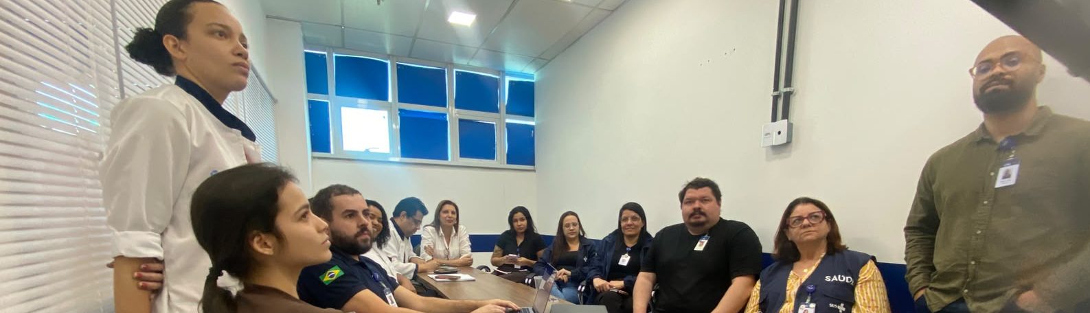 Reunião sobre o Plano de Contingência